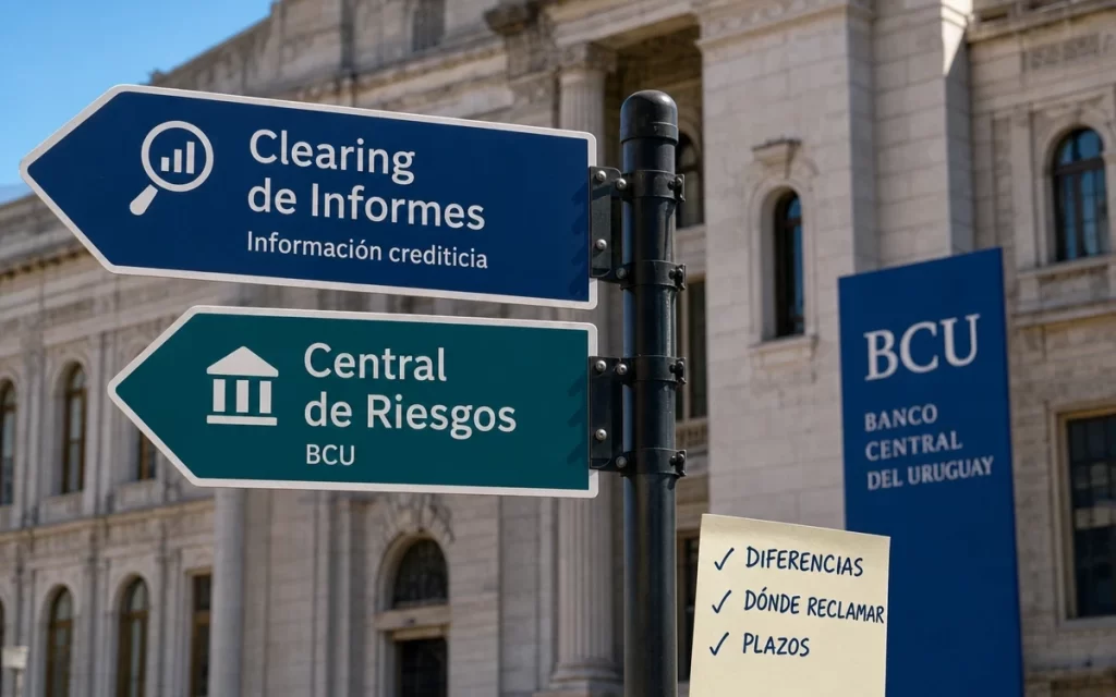 Clearing y Central de Riesgos: diferencias y dónde reclamar