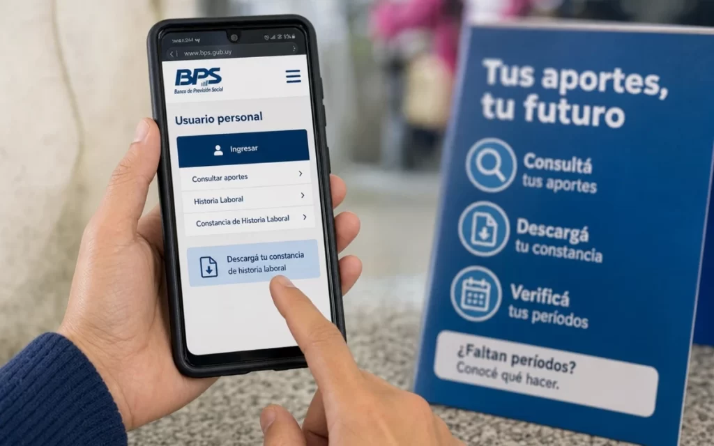 Cómo consultar mis aportes en BPS