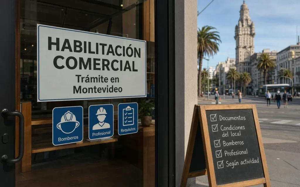 Cómo obtener una habilitación comercial en Montevideo