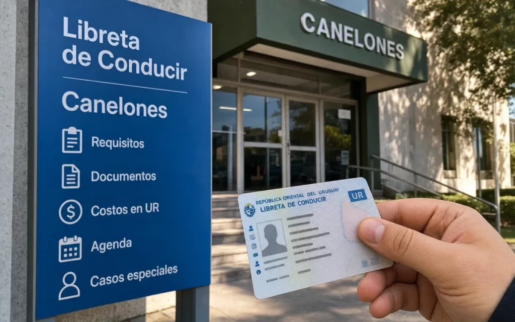 Cómo renovar la libreta de conducir en Canelones