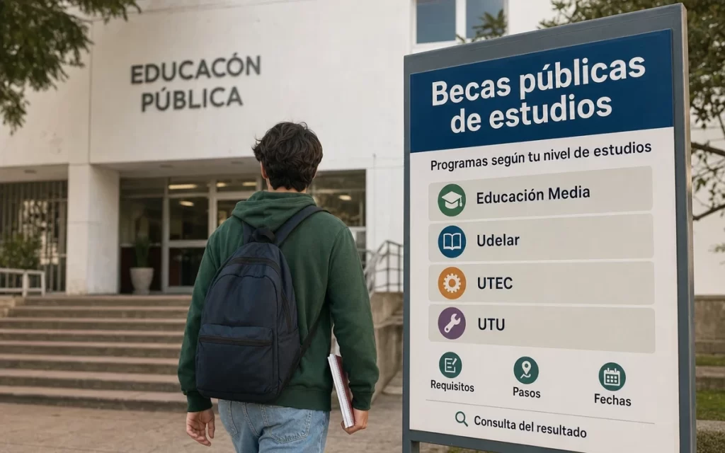Cómo solicitar una beca pública de estudios en Uruguay