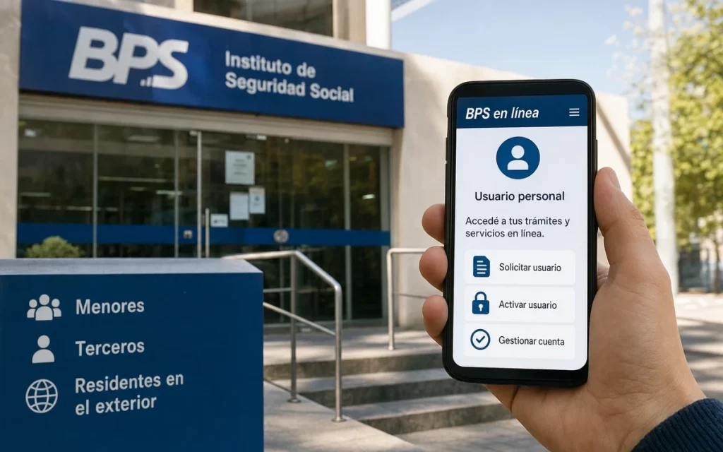 Cómo solicitar usuario personal BPS
