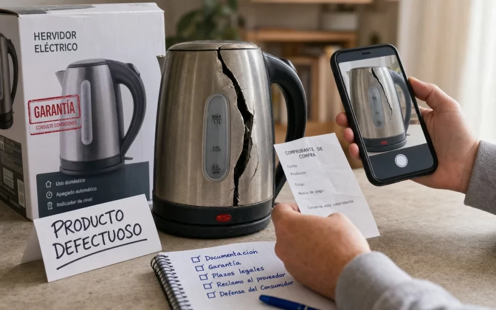 Qué hacer si un producto sale defectuoso en Uruguay